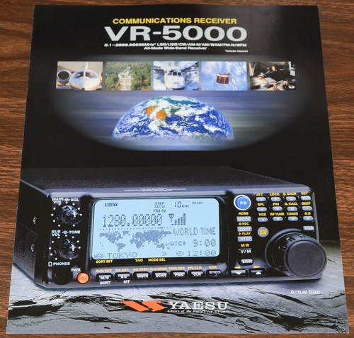 Brochure yaesu vr 5000 - ,