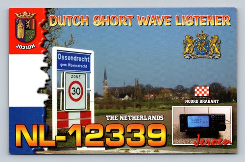 Ham radio qsl 12339 - ham,